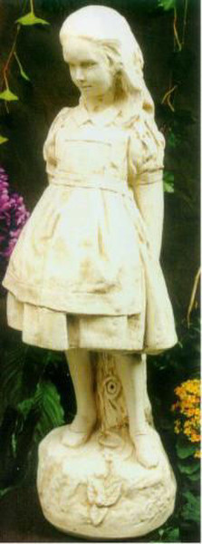 Alice In Wonderland Plaster Statue